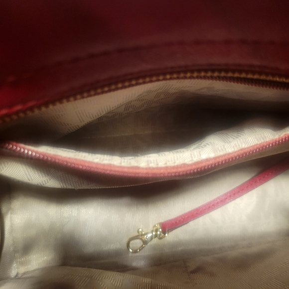 Michael Kors Red Studded Selma - Picture 6 of 6